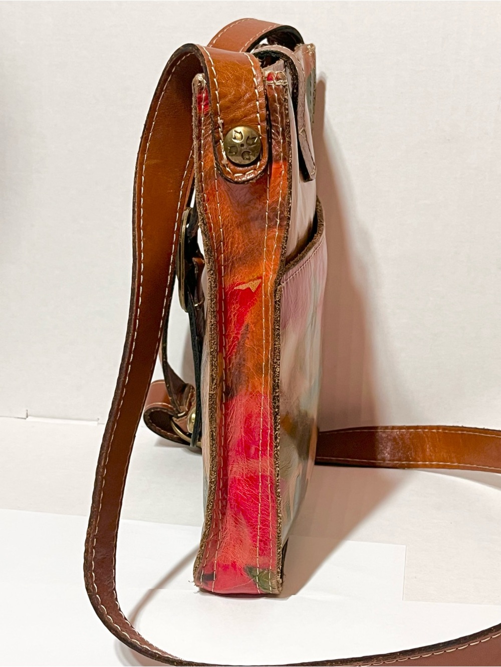 Patricia Nash Crossbody Bag Floral Print - Picture 8 of 8